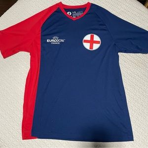 England Soccer Jersey Shirt Euro 2016 Sz Large